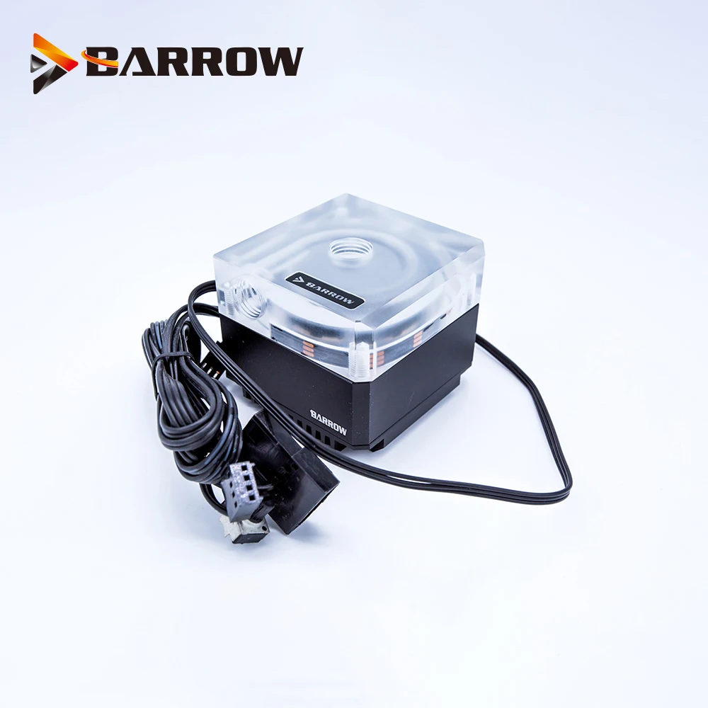 

Barrow DDC PWM Pump 17W Maximum Flow Lift 5.5 Meters 960L/H Manual Speed Regulation or PWM 3000RPM Water Cooling System