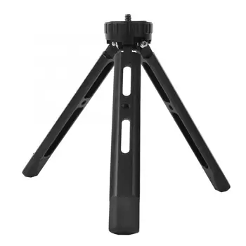 

Aluminium Mini Desktop Tripod Adjustable 1/4'' Screws for SLR Mirrorless Camera Mobile Phone