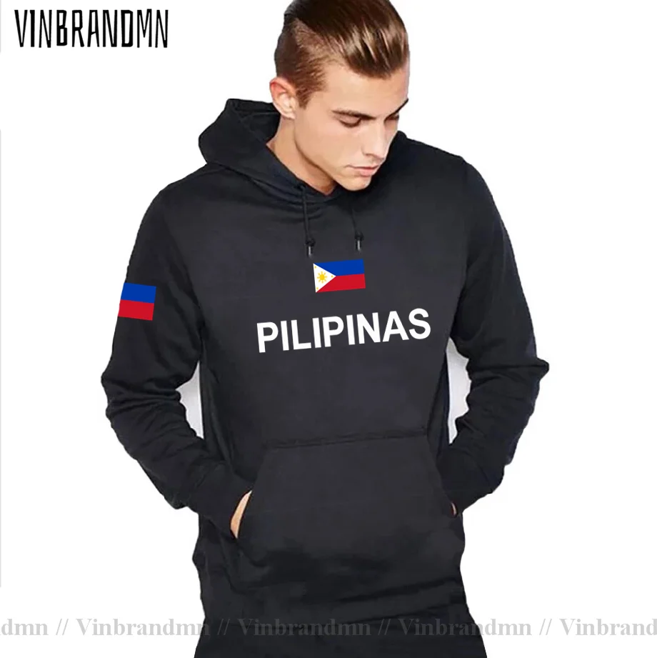 

Philippines hoodies men sweatshirt sweat new hip hop streetwear clothing jerseys tracksuit nation Filipino flag PH Pilipinas