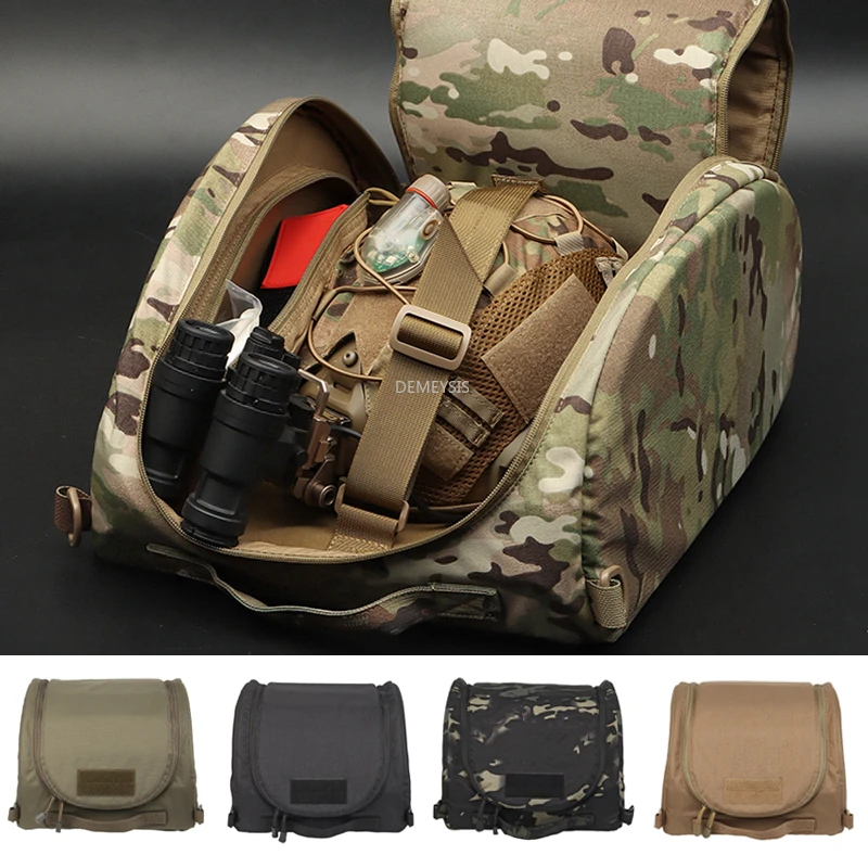Military Airsoft Fast Helmet Bag Large Capacity Tactical Paintball Combat  Helmet Storage Bag Portable Hunting Equipments Pouch|Helmets| - AliExpress
