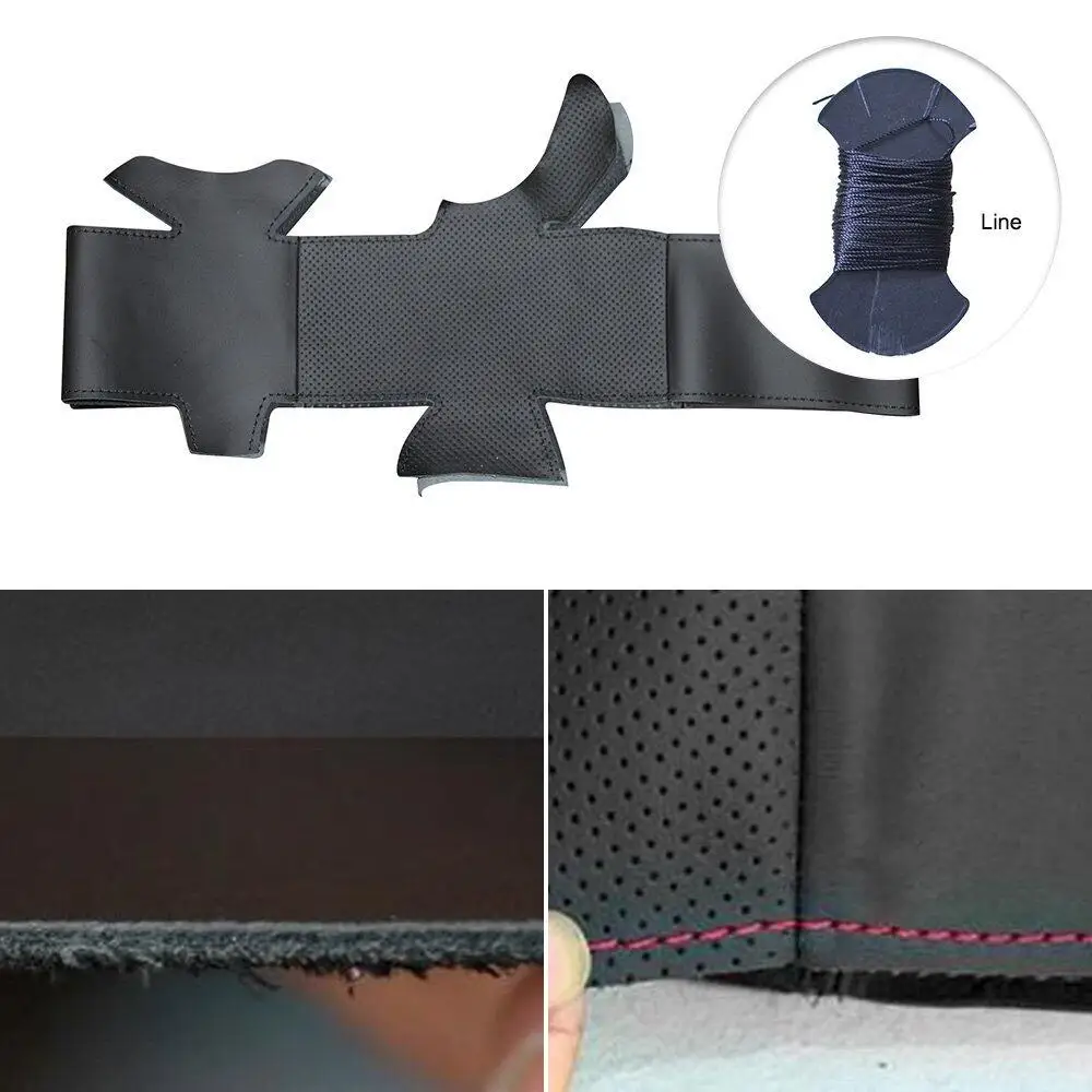 Автомобильный Стайлинг DIY оплетка на рулевое колесо чехол для Citroen DS5 DS 5 DS4S 4S