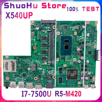شراءKEFU X540UP اللوحة ل ASUS FL5700U F540L X540LJ F540U R540U اللوحة المحمول اختبار الأصلي 4 جيجابايت RAM I7-7500U R5-M420