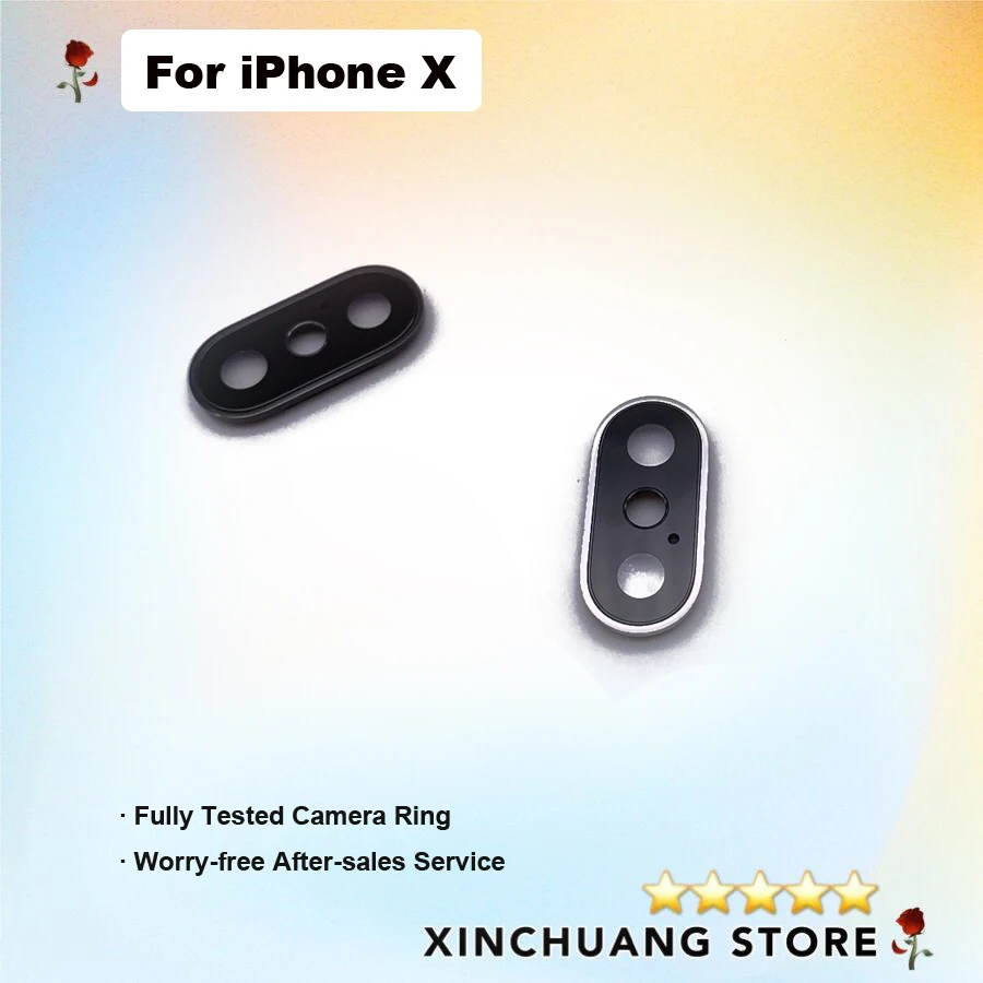 Новинка Оригинальное кольцо для камеры Apple iPhone XR X XS Max Запасные части