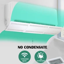 Ветрозащитная телескопическая перегородка кондиционер лобовое стекло анти-прямой удар воздушный колпак домашний офис VJ-Drop