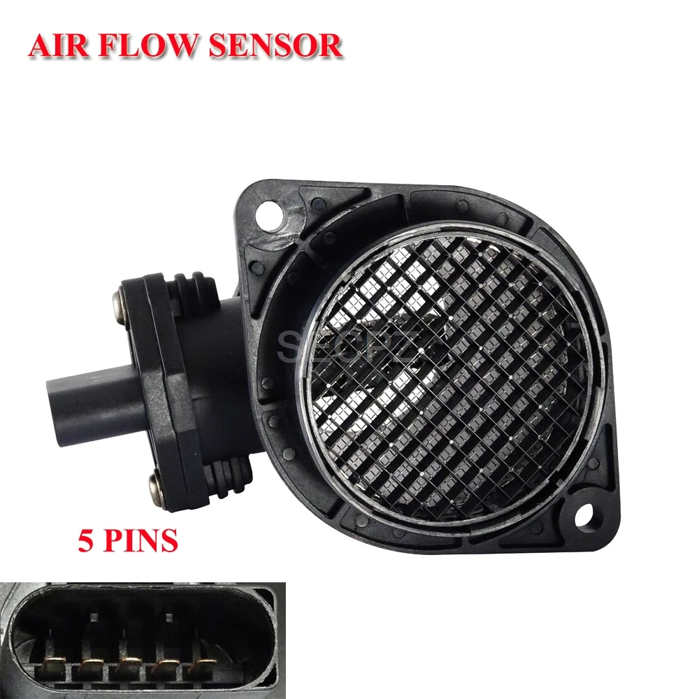

0986284001 FOR VW TRANSPORTER T4 BUS 2.5 TDI MASS AIR FLOW SENSOR MAF 1995 -03 NEW 028 906 461 028906461 028906461X 0281002216