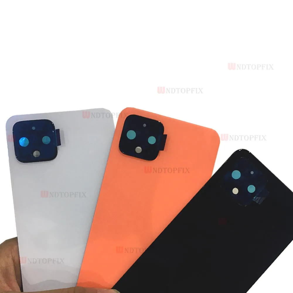 Для htc Pixel 4 XL задняя крышка батареи Задняя Дверь Корпус чехол Замена Google Pixel 4 крышка батареи с объективом+ клей