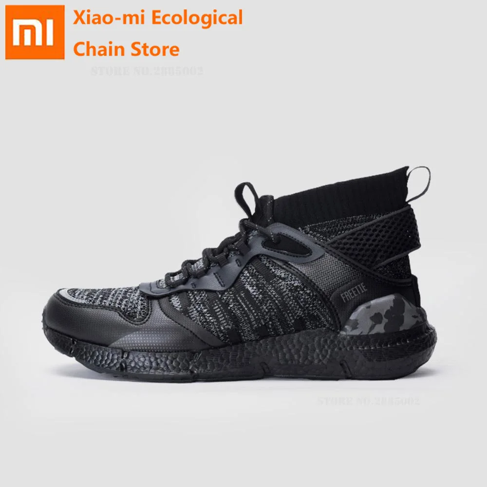 Xiaomi FREETIE кроссовки Для мужчин облако Elite попкорн тренд рыбья кость поддержки; прошитая кожа; верх из дышащего материала на открытом воздухе спортивные туфли