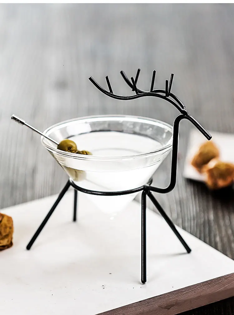 Новинка brandith Mule Deer Martini Коктейльная молекулярная Коктейльная чашка для шампанского Coupes Flutes Cone Muller Tipsy вечерние бокалы для вина