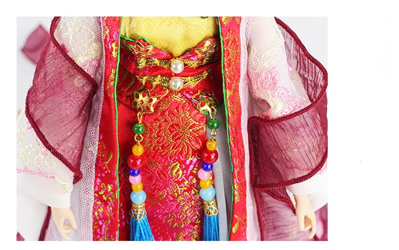13," китайские древние Куклы Коллекционные Han Dynasty Принцесса Кукла w/14 Соединенное тело девушка игрушки подарок Ограниченная Коллекция D2005