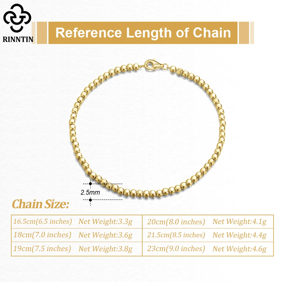 Italian Handmade Jewelry Miabella Sterling Silver Cube Bead Bracelet -  Handmade In Italy, 18K Gold Plated Options Sterling Silver Chain