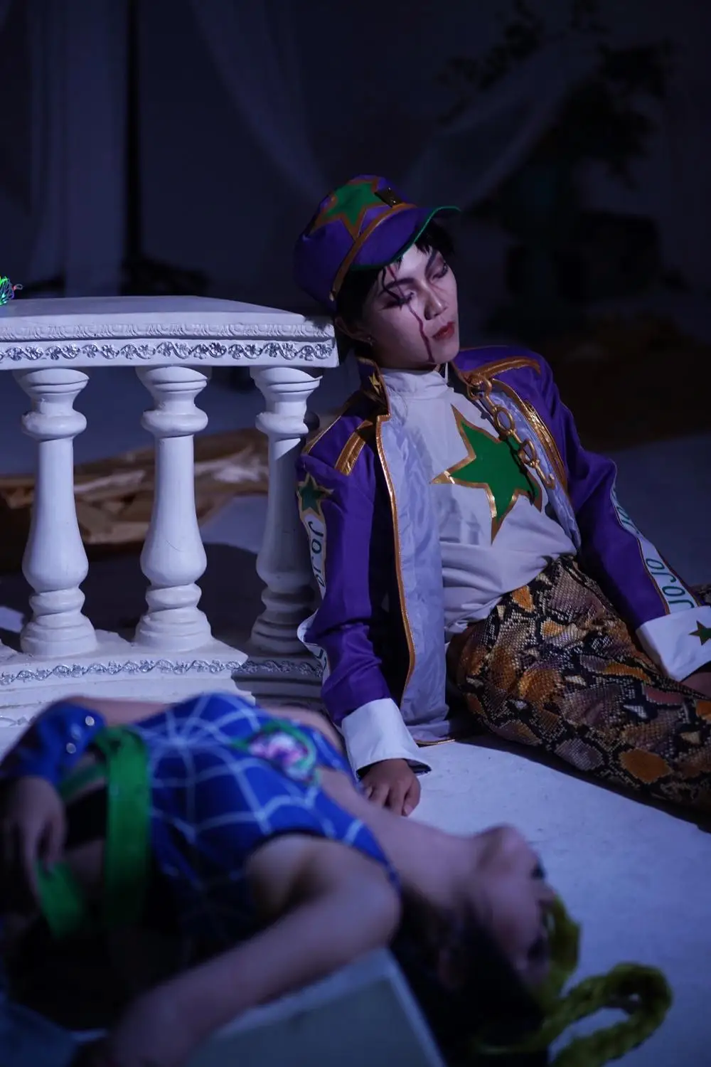 Аниме JOJO JoJo невероятное приключение 6 Камень океан Kujo Jotaro косплей костюм на