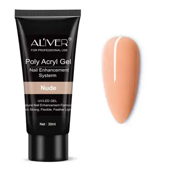 

30ml Nail Extension Gel Nails Mold Phototherapy Glue UV Glue Crystal Extension Gel Nail Polish Supplies Nail Art Decorations