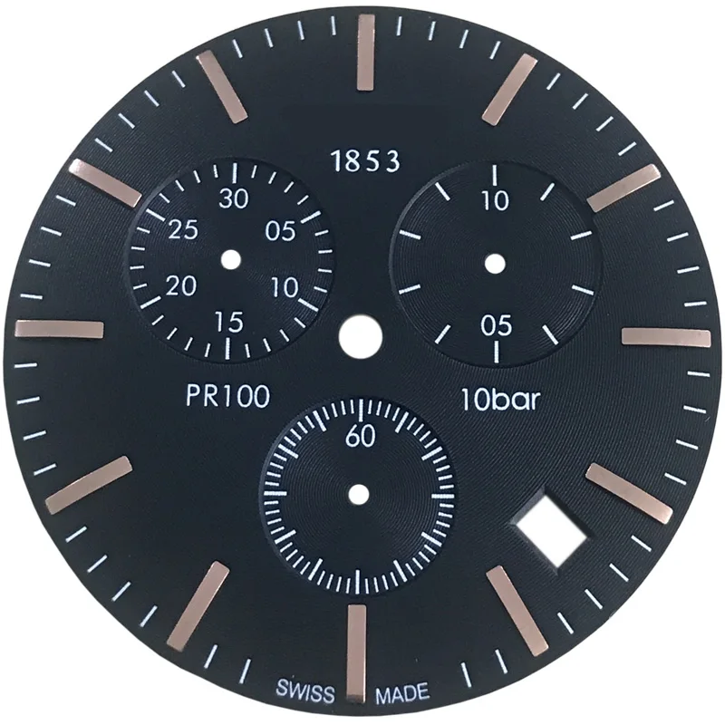34,5 мм Циферблат для часов PR100 T101417A Мужские кварцевые часы T101 текстовые часы аксессуары T101417 запасные части