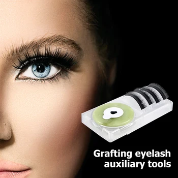 

Eyelash Glue Adhesive Holders Classic Colors and Simple Durable Design Pallet Pad Grafting False Eyelash Extensions Tool