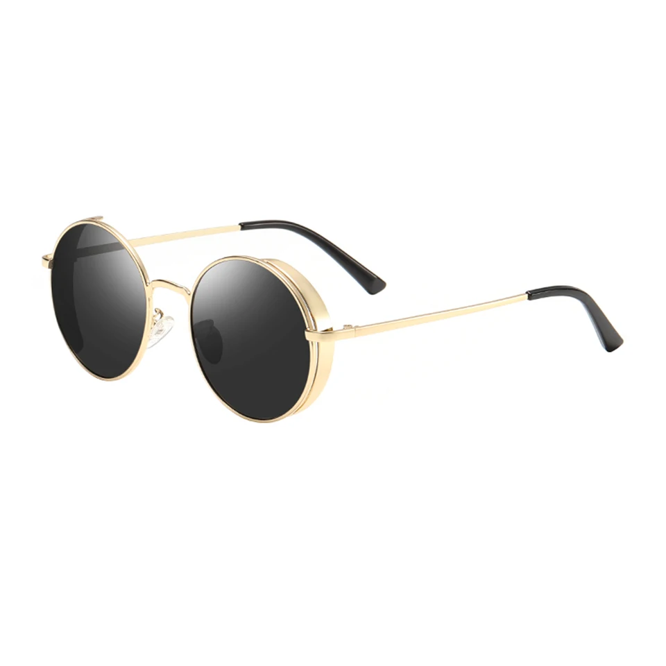 gold grey ELITERA фирменный дизайн классические Поляризованные Солнцезащитные очки Мужские Винтажные Солнцезащитные очки для вождения женские UV400 уличные очки - Цвет линз: gold grey