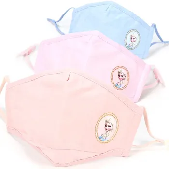 

Disney 3pcs Anti PM2.5 Children Mouth Mask Ice Princes Breath Anti Haze Breathable Mask Dust Mouth Respirator Face Masks M4506