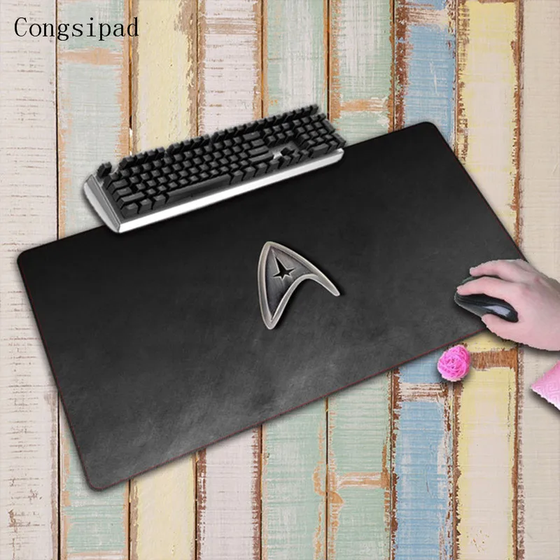 Dark Star Trek Large Gaming Mouse Pad Lockedge Mouse Mat For Laptop Computer Keyboard Pad Desk Pad