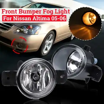 

Pair Front Bumper Fog Lamp Halogen Fog Lights 55W 12V Fog Lights with H11 Bulb For Nissan Altima 2005-2006 Car Light Assembly