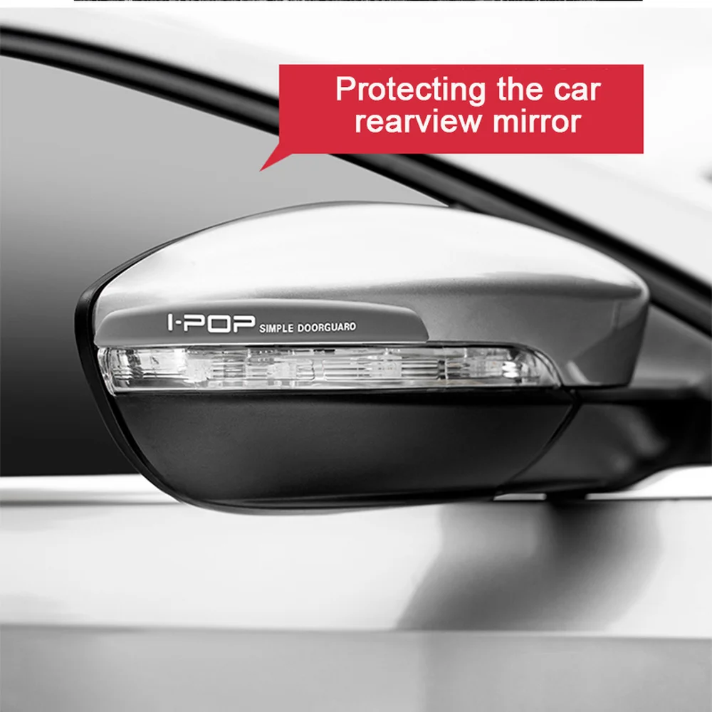 6 Pcs Universal Auto Car Door Edge Protection Guards Buffer Trim Molding Protection Strip Scratch Protector Car Door Crash Bar