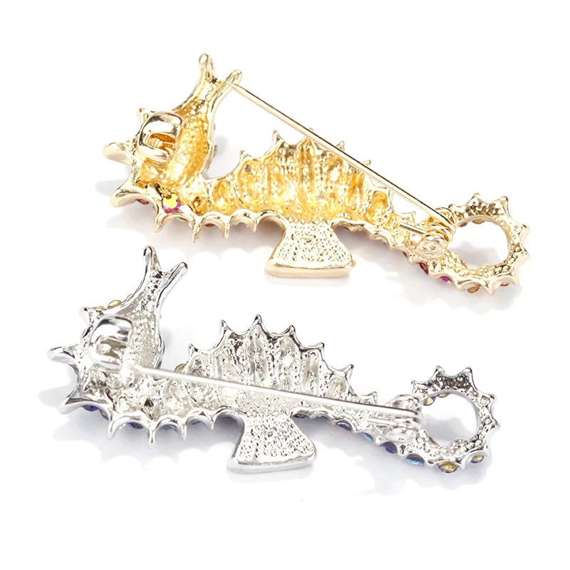 H350456X海马水钻胸针 (7)