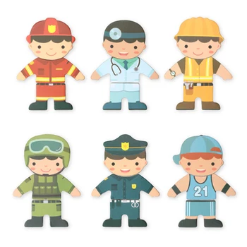 

Wood professional packaging clothing puzzle set children education puzzle education children wooden toys baby clothes change