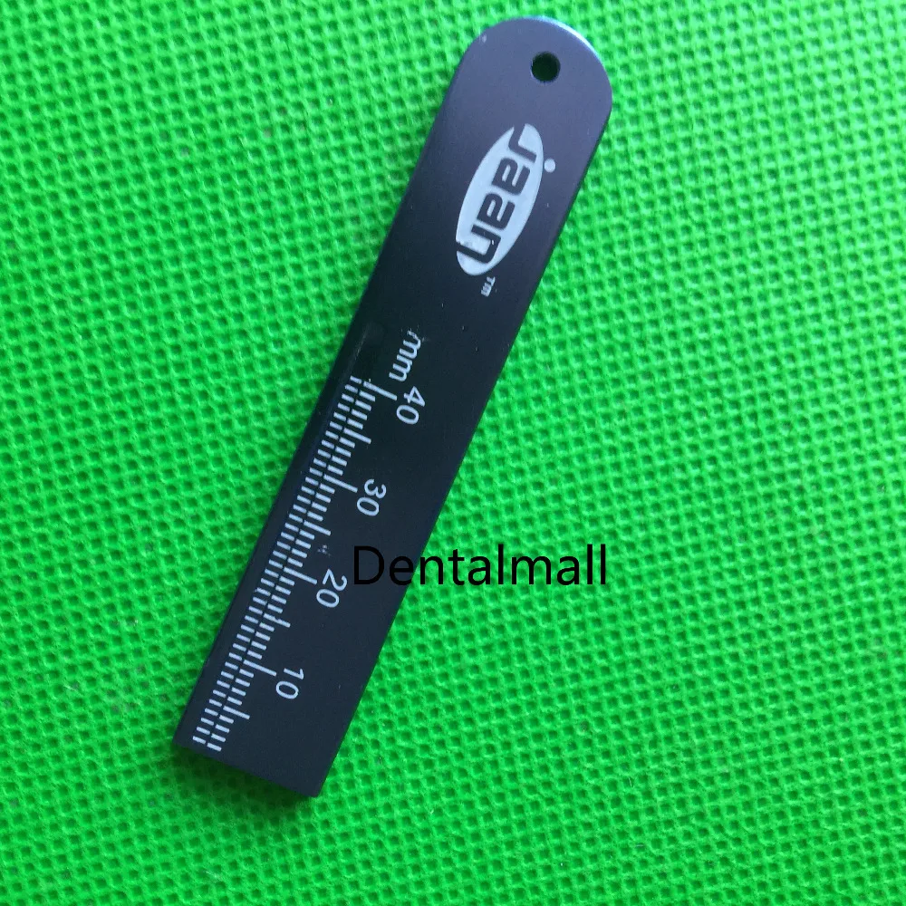 5 шт. синие зубные весы алюминиевые Эндо линейки|endodontic ruler|dental rulerendodontic dental |