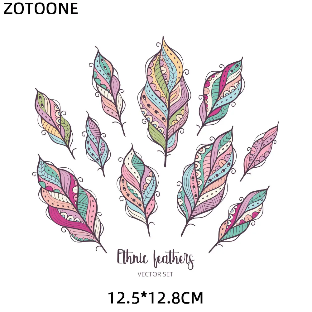 ZOTOONE Железный на передаче красочные Ловец снов для одежды теплопередача печать на футболке платья стираемые наклейки E - Цвет: 1371