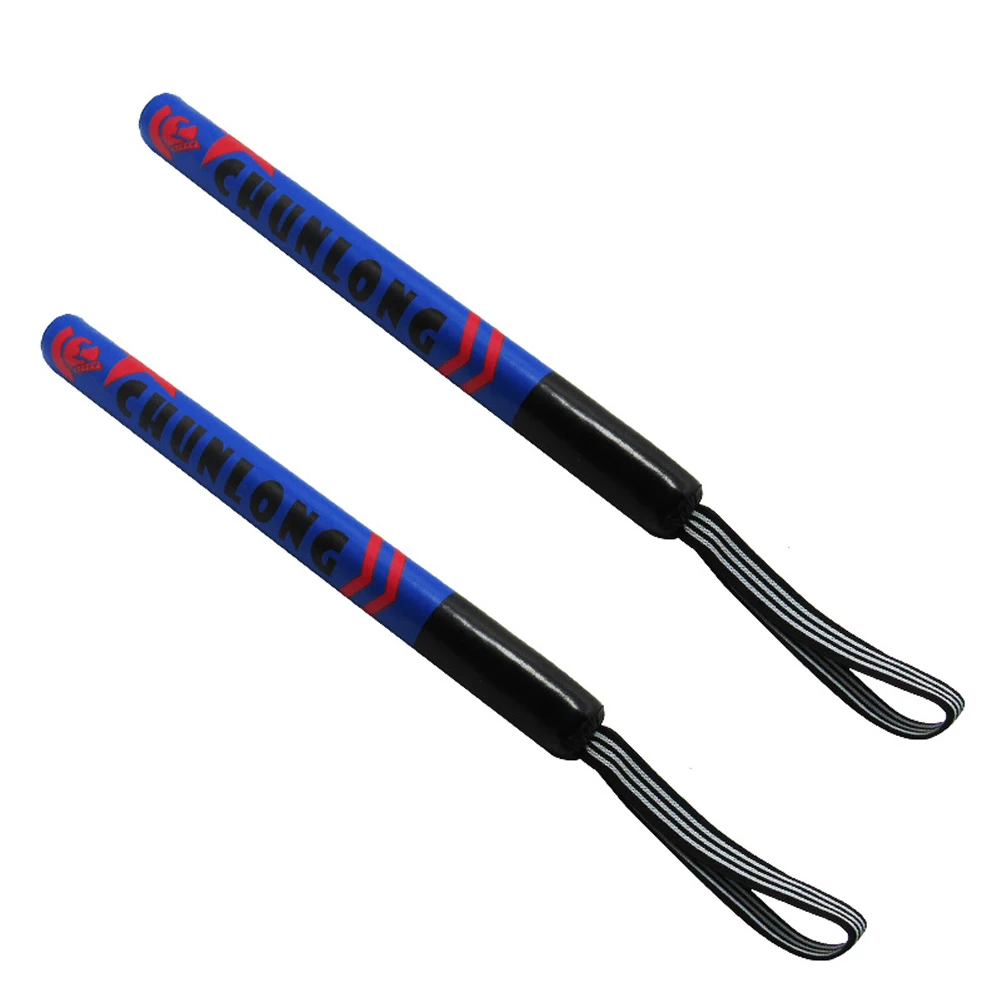 2pcs Agility Training Sticks Tool Punching Pads Target Speed Reaction Grappling Durable Boxing PU Leather Coordination Training - Цвет: Тёмно-синий