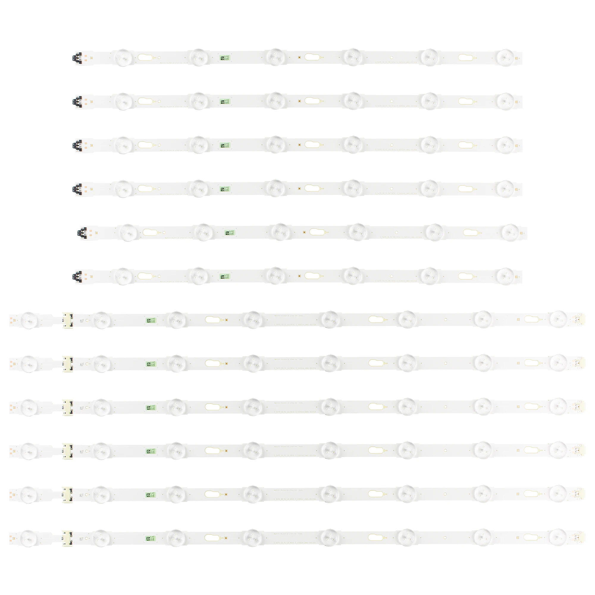 LED Backlight strip 14LED For S amsung 55"TV LM41-00136A 34798A 34797A LM41-00135A UE55JU7500 S_5U75_55_FL UE55JU6740 UE55JU7000