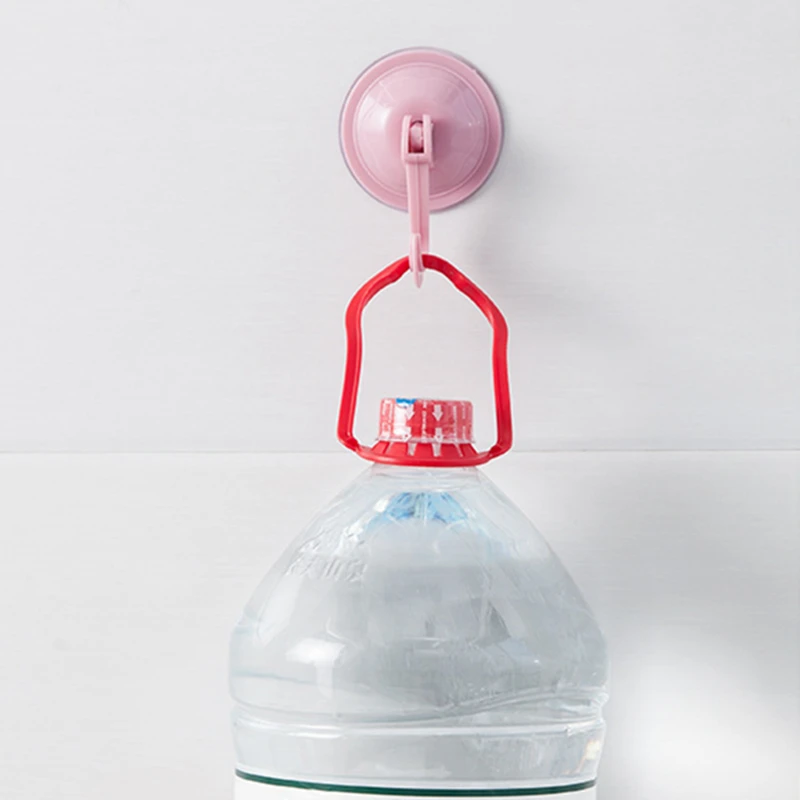Suction Cup Hook Strong Suction Hooks Waterproof Bathroom Vacuum Hook Kitchen Towel Hanger Hooks Accessories 1PCS suction cup hook,multi purpose hooks,kitchen hooks,wall mount hooks