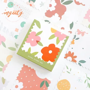 

Creative Floral Memo Pad Pack The Japanese Fashion Notes Set 76*76mm Total 360 Sheets Free Shipping