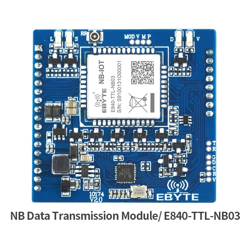 Nb-iot серийный Порты и разъёмы порты TCP, UDP prototal B8 частоты ebyte E840-TTL-NB03 IPEX Интерфейс M2M Беспроводной модуль приемопередатчика