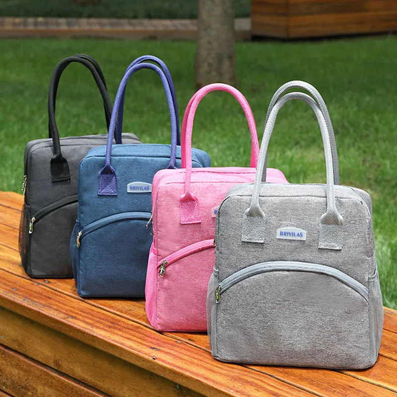 Купить Q Waterproof Lunch Box Multi-function Picnic Bag High-capacity Portable Long Hand-held Insulation fresh-keeping  Багаж и сумки | Lunch Bags (1005001304011147)