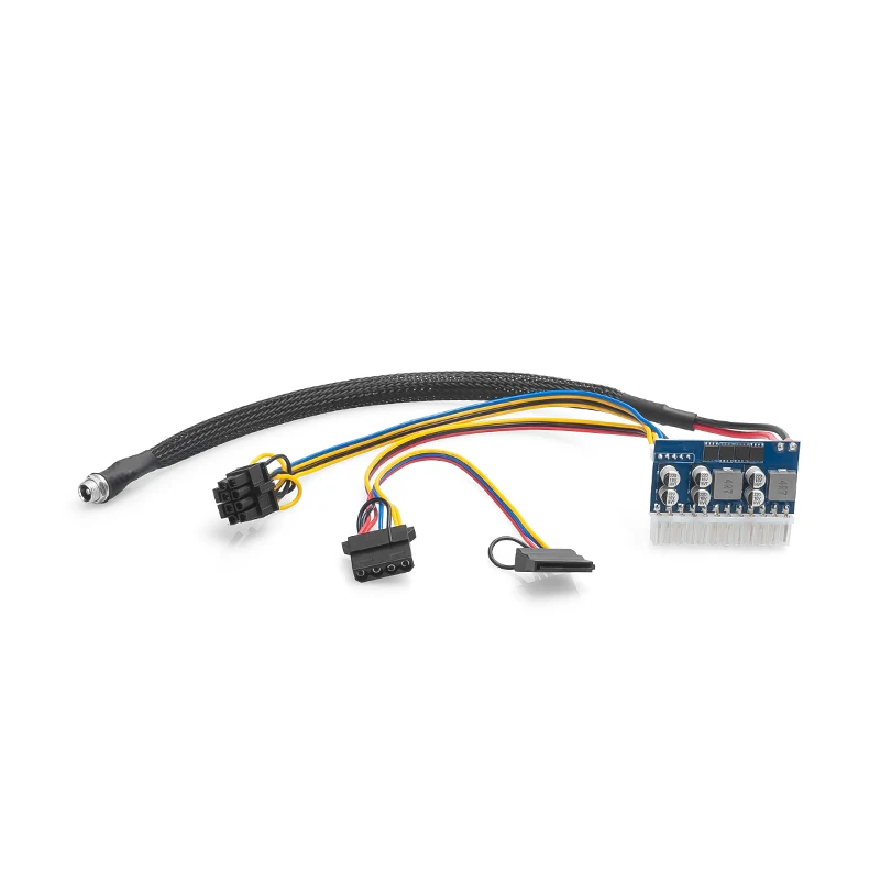 DC 12V 160W 24Pin Pico ATX 스위치 Pico PSU 자동차 자동 미니 ITX 고전력 공급 장치 모듈 ITX 케이스