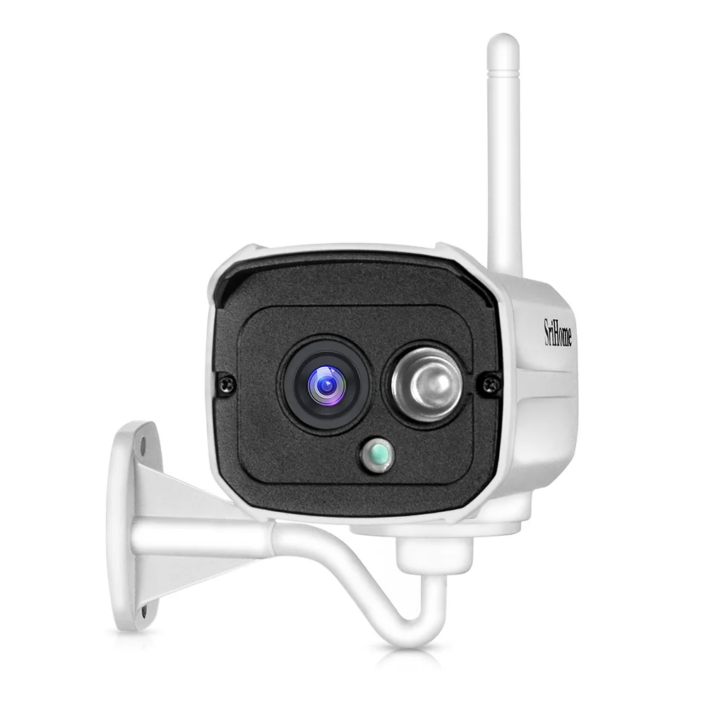 SriHome SH024 1080P Беспроводная ip-камера наружный монитор безопасности IP66 Водонепроницаемая камера ночного видения