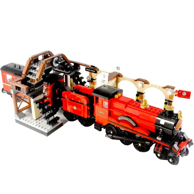 

Lele Trump 39146 Harry Potter Series Hogwarts Express Train Assembled Building Blocks Toy
