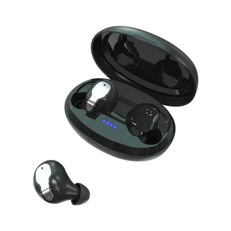 Мини Bluetooth наушники BT5.0 наушники с зарядный чехол Беспроводной чистый звук стерео наушники - Цвет: P01