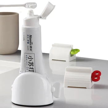 

Rolling Toothpaste Squeezer Tube Toothpaste Tooth Paste Squeezer Dispenser Creative Toothpaste Holder Bathroom Accessories Set