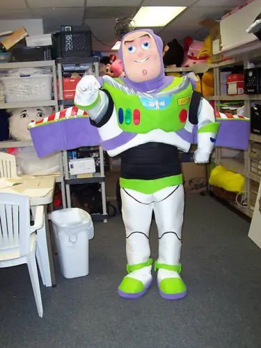 

Buzz Lightyear Mascot Cartoon Fancy Dress Mascot Costume Adult Character Cosplay Mascot Costume