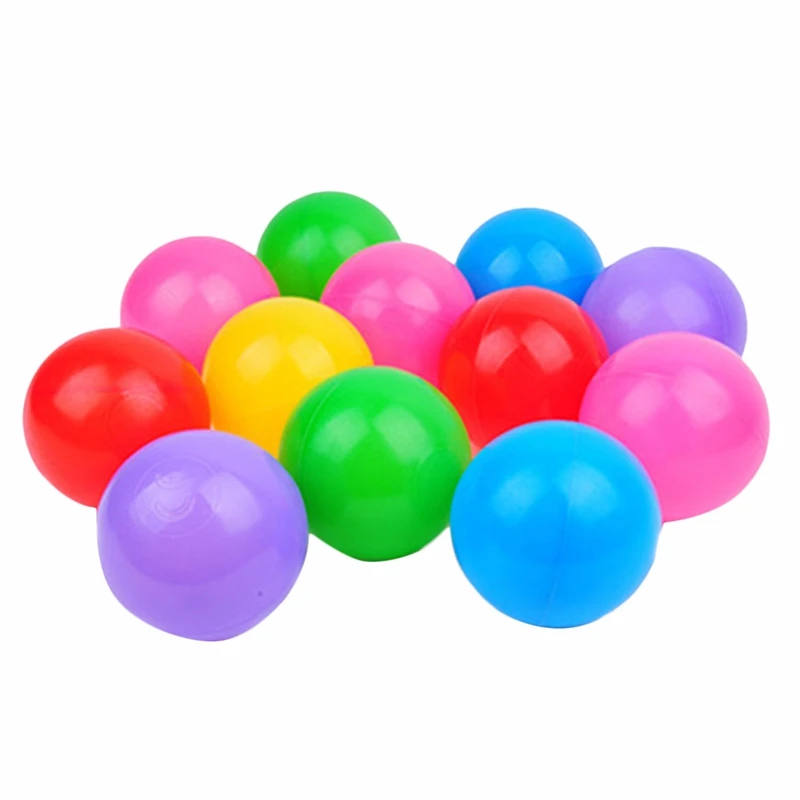 100 шт красочный мяч мягкий пластиковый Океанский шар забавные детские игрушки для бассейна