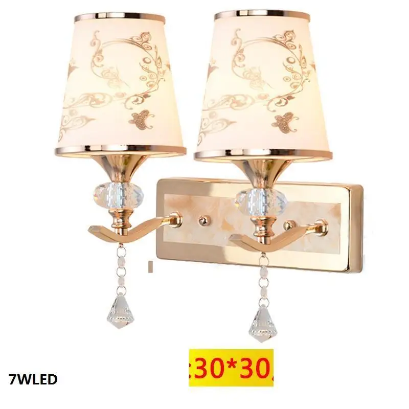 Industrieel Wandlampen Lampara Arandela Aplique Luz Pared Wandlamp для дома Хрустальная аппликация Murale светильник Настенный светильник для спальни светильник