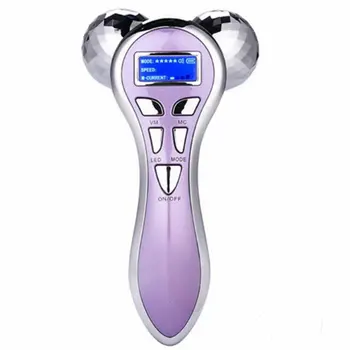 

4D Handheld Wheel Current Pulse Roller Beauty Instrument Multifunctional Facial Lifting Device