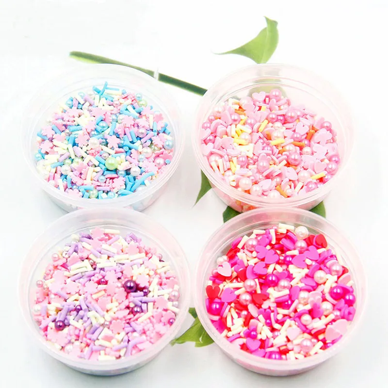 

40g/pack Nail Art Filling Decorations ABS Pearl Soft Pottery Filler Fit UV Resin Epoxy Mold Filler For Diy Jewelry Mold Making