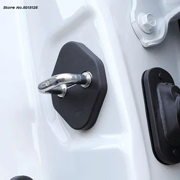 

Car Door Lock Buckle Cover Case Waterproof Rust-proof Protective For Toyota Corolla 2019 2020 Car Accessories