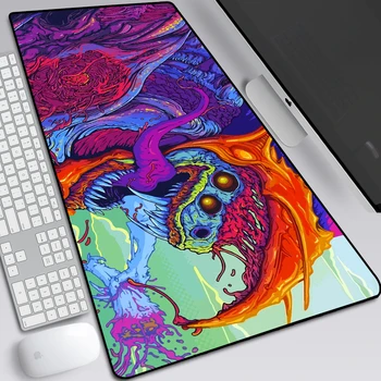 

CSGO Game 3mm Anime Large Pad Mouse Mat Computer Gamer Locking Edge Mouse Keyboard Mice Mat Pad Waterproof 40x90