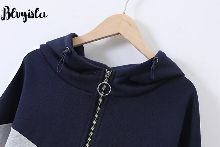 4XL большие длинные толстовки Модные утепленные Лоскутные розовые флисовые топы с капюшоном на молнии Женский пуловер Одежда