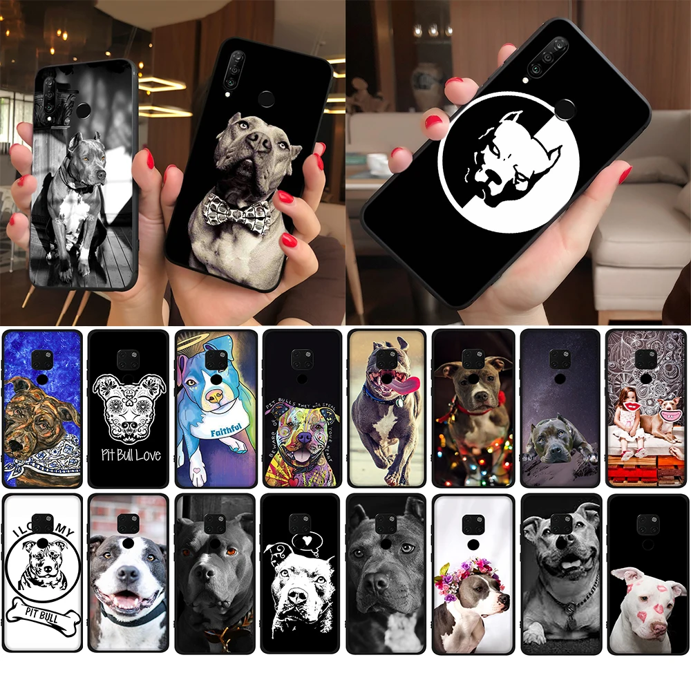 Мягкий чехол из ТПУ Lavaza Pit Bull Lovely Pet Dog Pitbull для Huawei Nova 6 7 SE Pro V30 30 P40 Max | Мобильные