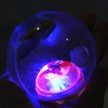 Эластичный шар, большой размер, подпрыгивающий шар, светильник, вспышка, светящаяся лента, шнурок, твердый надувной шар, детский резиновый шар, унисекс-игрушка