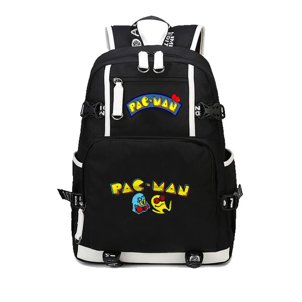 Аниме Pac Man Косплей рюкзак мультфильм студенческая школьная сумка на плечо