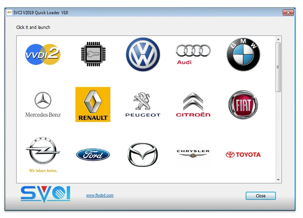 SVCI OBD2 ключевой программист SVCI функция VVDI2 V2015 V2014 SVCI без ограничений Fvdi abrites commander для обновления vag